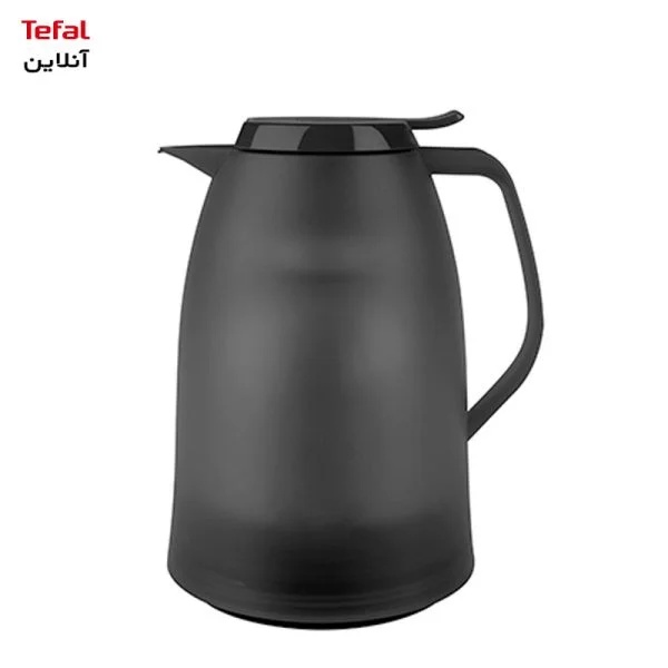 فلاسک مشکی 1 لیتری مامبو مات تفال