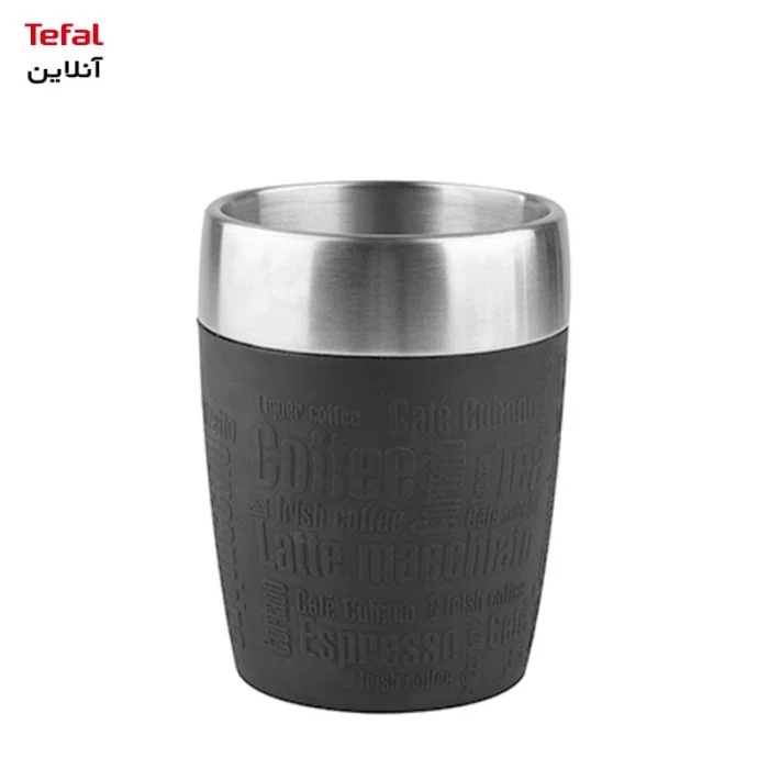 ماگ مسافرتی مشکی 0.2 لیتری تفال