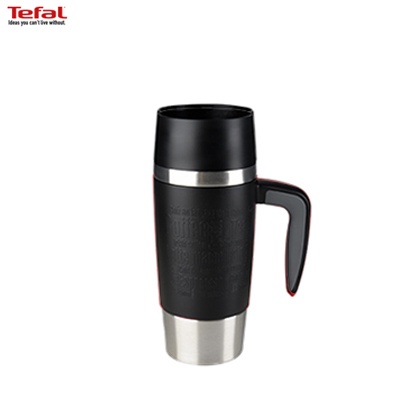 ماگ مسافرتی 0.36 لیتری دسته دار مشکی تفال